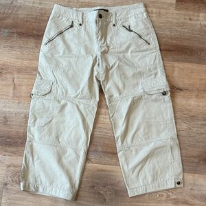 Daisy Fuentes Vintage Cropped Cargo Pants